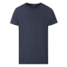 LIVERGY® Pánské lněné triko (navy modrá)
