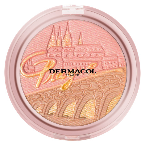 Dermacol Bronzující a rozjasňující pudr s tvářenkou (Bronzing and Highlighting Powder with Blush