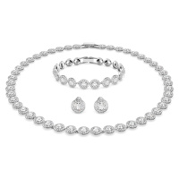 Swarovski Luxusní sada šperků s krystaly Angelic 5367853 (náušnice, náramek, náhrdelník)