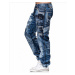 KOSMO LUPO kalhoty pánské KM001 L:32 džíny jeans