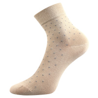 Lonka Fiona Dámské ponožky s volným lemem - 3 páry BM000001333700100047 béžová