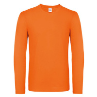 B&C Pánské tričko s dlouhým rukávem TU05T Orange