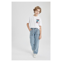 DEFACTO Boys' Wide Leg Wide Leg Jeans