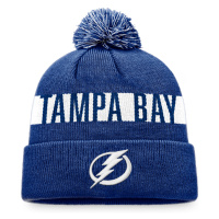 Tampa Bay Lightning zimní čepice Fundamental Beanie Cuff with Pom