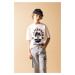 DEFACTO Boys Oversize Fit Crew Neck Printed Short Sleeve T-Shirt