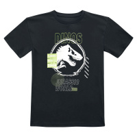 Jurassic Park Kids - Jurassic World - Dinos detské tricko černá