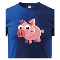 Dětské tričko pro milovníky zvířat - Prasátko - tričko na narozeniny