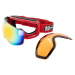 Meatfly sNB & SKI brýle Ekko XL Ferrari Red | Červená