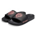 Ed Hardy Sexy beast sliders black-fluo red Černá