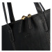 Elegantní dámská kožená business taška Katana Abrako, černá