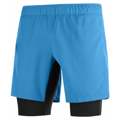 Salomon Agile Twinskin shorts vivid blue