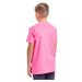 Meatfly dětské tričko Sprayed Neon Pink | Růžová | 100% bavlna