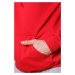 Červená pánská mikina s kapucí (68B2009-18-35)