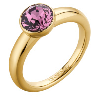 Brosway Půvabný pozlacený prsten s krystalem Affinity BFF173