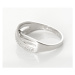 Dámský stříbrný prsten s čirými zirkony STRP0542F