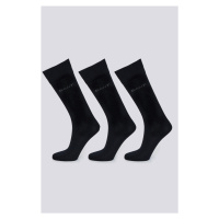 PONOŽKY 3-PACK GANT MERCERIZED COTTON SOCKS 3-PACK černá