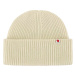 Vlněná čepice Fjallraven Heavy Beanie bílá barva, z husté pleteniny, F12100006.113