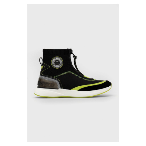 Sneakers boty Karl Lagerfeld Finesse Kl černá barva