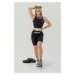 NEBBIA Dámské tílko Crop Top Gym Therapy Black