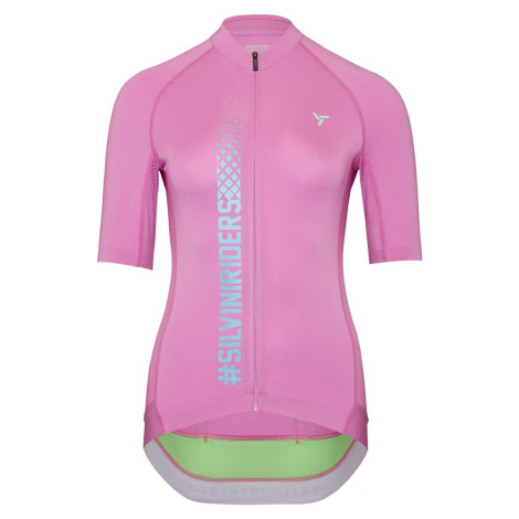 Dámský cyklo dres SILVINI Mazzana růžová