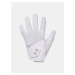 Bílá dámská golfová kožená rukavice Under Armour UA Women IsoChill Golf Glove