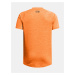 Oranžové klučičí sportovní tričko Under Armour UA Tech 2.0 SS