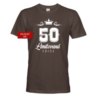 Pánské tričko k 50. narozeninám Limitovaná edice - dárek na 50. narozeniny