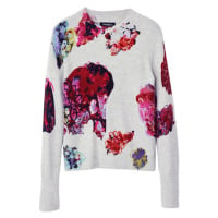 Desigual JERS_MAXFLOWER SCRIBBL 24WWJF53 Šedá