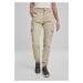 Dámské kalhoty // Urban classics Ladies High Waist Cargo Pants concrete