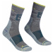Pánské ponožky ORTOVOX Alpinist Pro Compression Mid Grey blend