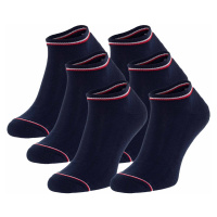 Ponožky Tommy Hilfiger 6Pack 1000010933226P Navy Blue