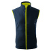 Malfini Vision Pánská softshellová vesta 517 námořní modrá