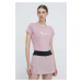 Sportovní triko Salewa Solid Dry růžová barva, 00-0000027019