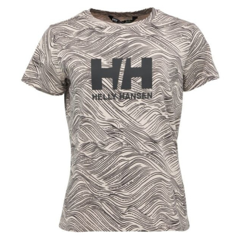 Helly Hansen LOGO T-SHIRT GRAPHIC W Dámské triko, šedá, velikost