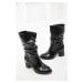 Soho Black Krako Women's Boots & Bootie 20008