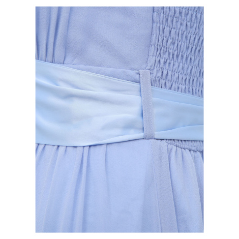 Dorothy Perkins modré maxi šaty - L | Modio.cz