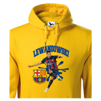 Pánská mikina s potiskem hráče Robert Lewandowski - ideální pro fanoušky Lewandowského