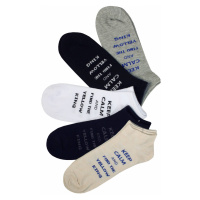 Cool pánské kotníčkové ponožky - 3páry vícebarevná