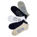 Cool pánské kotníčkové ponožky - 3páry vícebarevná