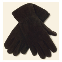 L-Merch Fleecové rukavice C1863 Black