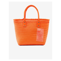 Oranžová dámská kabelka Desigual Basket Braided Zaire