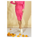 Monnari Sukně Pletená sukně s volánky Pink