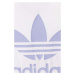 Dětská souprava adidas Originals fialová barva