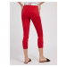 Červené dámské skinny fit džíny s šátkem Guess 1981 Capri