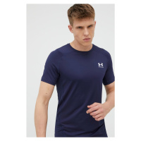 Tréninkové tričko Under Armour 1361683410 tmavomodrá barva