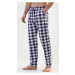 Gazzaz Pánské pyžamové kalhoty Lukáš - tmavě modrá