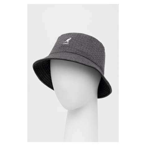 Oboustranný klobouk Kangol šedá barva, K5317.CB038-CB038