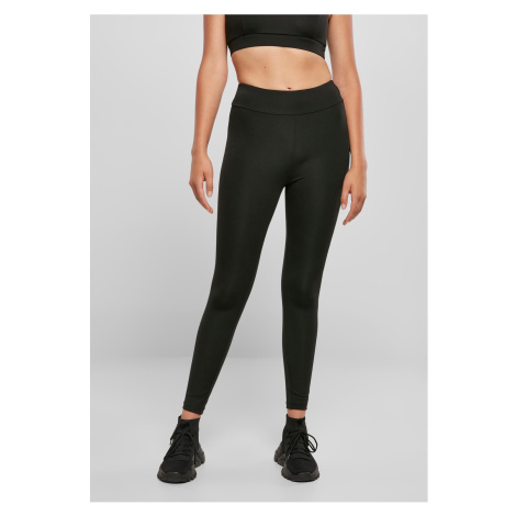 Dámské recyklované legíny s vysokým pasem černé Urban Classics