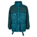 Ladies Sherpa Mix Puffer Jacket - jasper