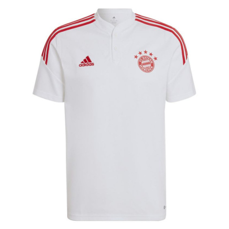 Pánské tréninkové tričko FC Bayern Polo M HB0614 - Adidas